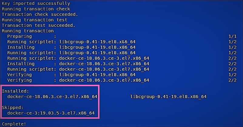 install-docker-ce-centos-8-success img