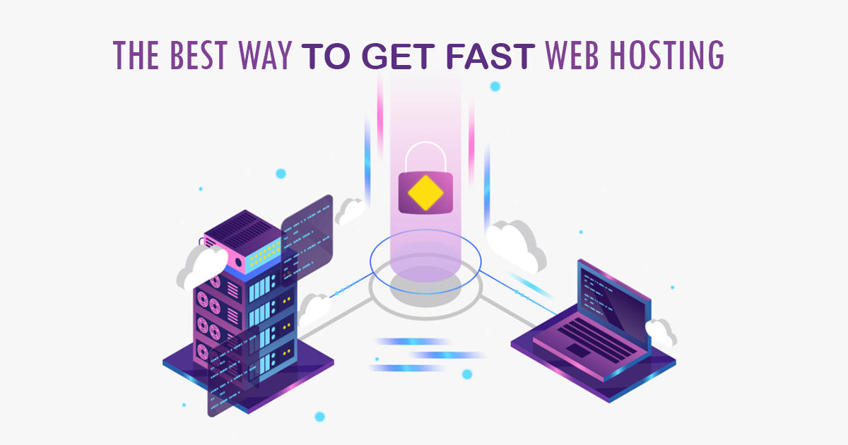 Server and a device express "How to get fast web hsoting"